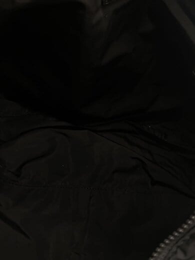 商品画像：キルティング/シミ有/トートバッグ/ポリエステル/BLK/無地/M0016680 5