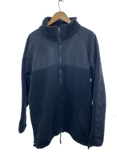 商品画像：フリースジャケット/XL/ポリエステル/BLK 1