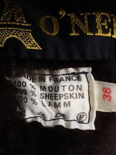 商品画像：O’NED/レザージャケット・ブルゾン/38/羊革/BRW 4