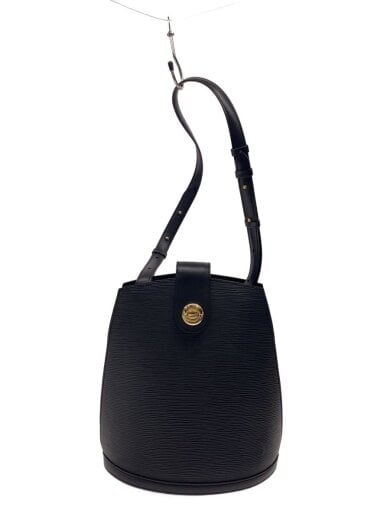 商品画像：クリュニー_エピ/レザー/BLK/無地 1