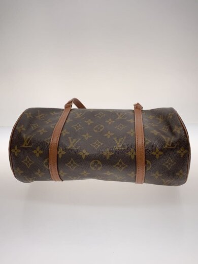 商品画像：1)パピヨン30_モノグラム・キャンバス/PVC/BRW 4