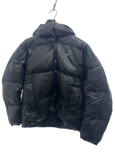 商品画像：オリギナルス/フェイクレザーダウンジャケッダウンジャケット/XS/ポリエステル/BLK/無地/hs95 1