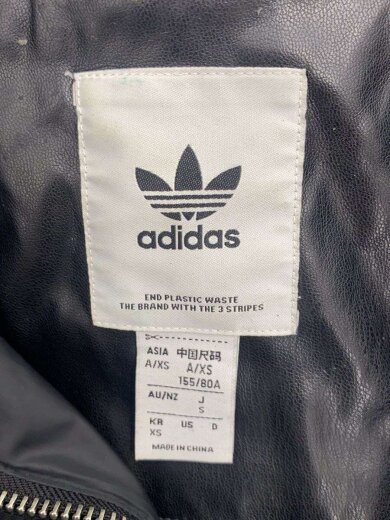 商品画像：オリギナルス/フェイクレザーダウンジャケッダウンジャケット/XS/ポリエステル/BLK/無地/hs95 3