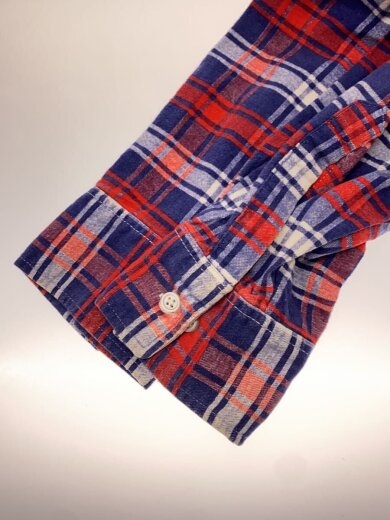 商品画像：長袖シャツ/XL/コットン/マルチカラー/チェック 4