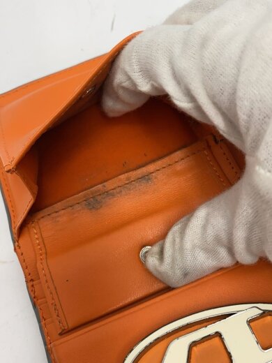 商品画像：2つ折り財布/レザー/GRY/レディース/X08822 6