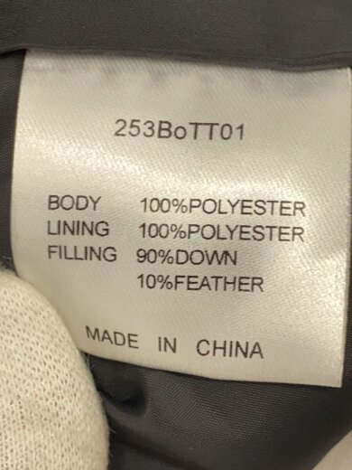 商品画像：25AW/B　LOGO　DOWN　JACKETダウンジャケット/L/ポリエステル/BLU/無地/253B 4