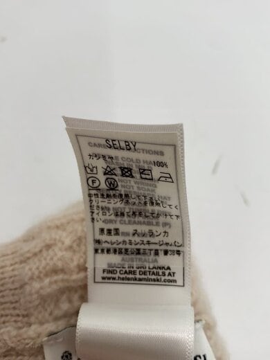 商品画像：SELBY/ニットキャップ/--/カシミア/BEG/レディース 5