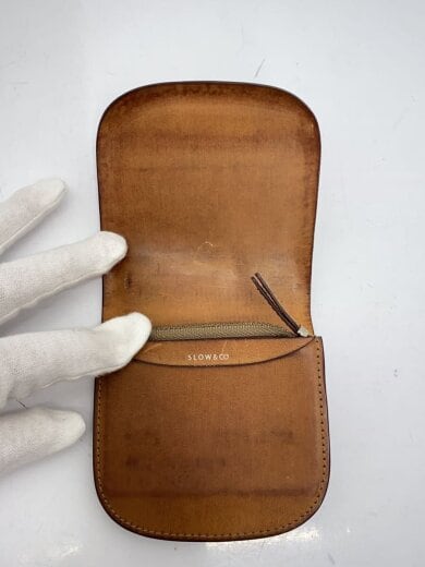 商品画像：2つ折り財布/馬革/BRW/無地/メンズ 4