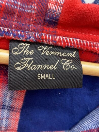 商品画像：90S/USA製/アノラックプルオーバVEMONT　FLANNEL/パーカー/S/コットン/マルチカラー/チェ 4