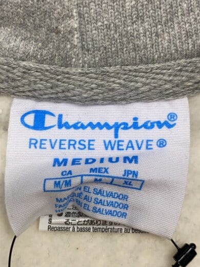 商品画像：×Moma/REVESE　WEAVE/パーカー/M/コットン/GRY/無地/CS3051 3