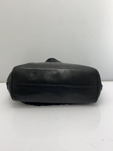 商品画像：ショルダーバッグ/レザー/BLK/無地 4