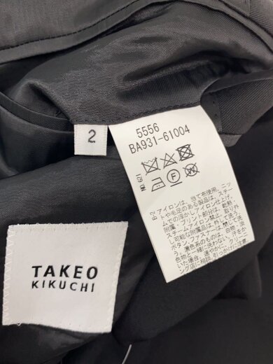 商品画像：セットアップ/2/ウール/BLK/無地/ba931-61004// 3