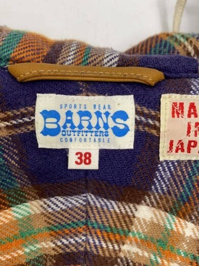 商品画像：ジップパーカー/38/コットン/マルチカラー/チェック 3