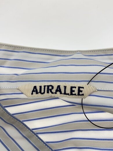 商品画像：長袖シャツ/O/コットン/WHT/ストライプ/A20SS03TS 3