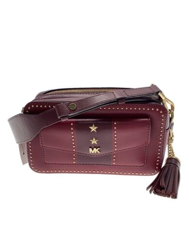 商品画像：SMALL POCKET CAMERA BAG/ショルダーバッグ/レザー/BRD/32F8GF5M5T// 1