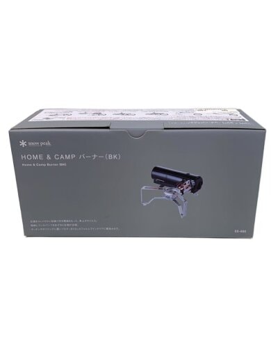 商品画像：GS-600BK HOME&CAMP バーナー ブラック GS-600BK 1