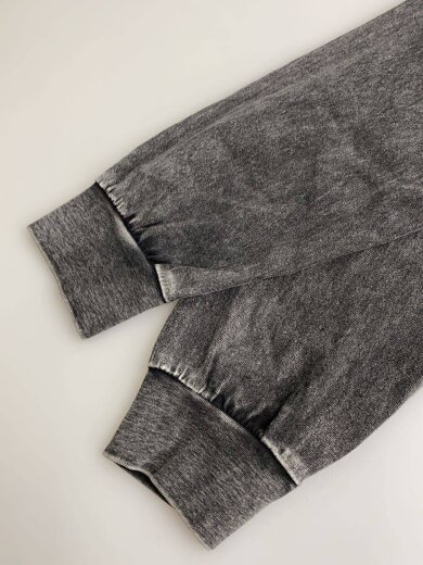 商品画像：TRAVIS SCOTTヴィンテージ風長袖Tシャツ/LIANGXLIN/長袖Tシャツ/BLK// 4