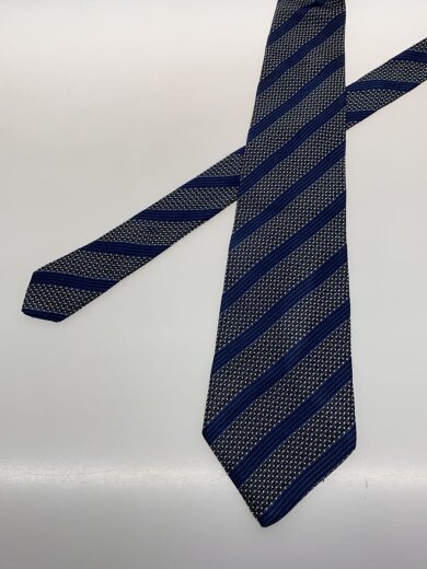 商品画像：ネクタイ/シルク/NVY/総柄/メンズ 2