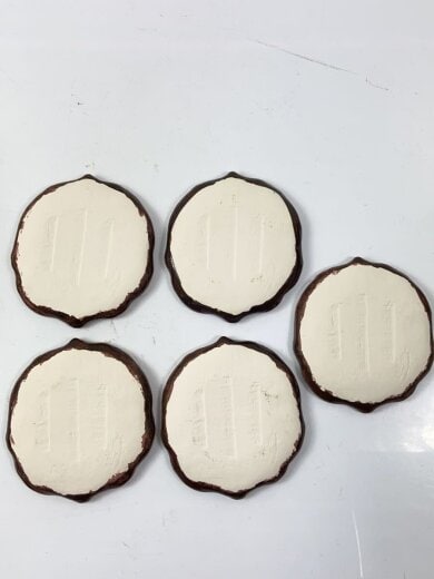 商品画像：プレート/5点セット/BLU/リーフ型ターコイズブルー 4