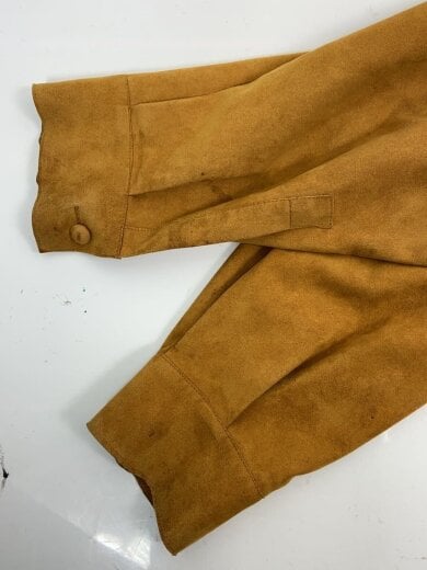 商品画像：21AW/SYNTHETIC LEATHER OPEN COLLAR BIG SHIRT/長袖シャツ/L/ナイロン 6