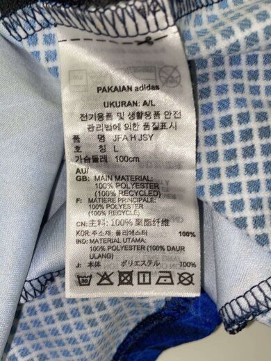 商品画像：Tシャツ/XL/ポリエステル/NVY/IU0946 4