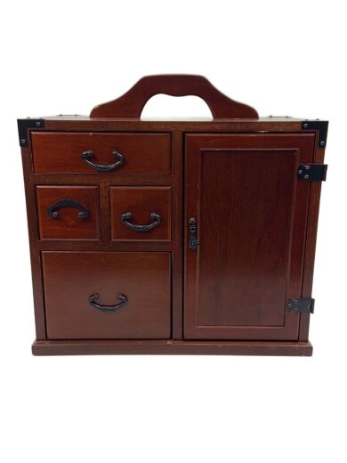 商品画像：アンティーク調/薬箱/小物入れ/インテリア雑貨/BRW 1