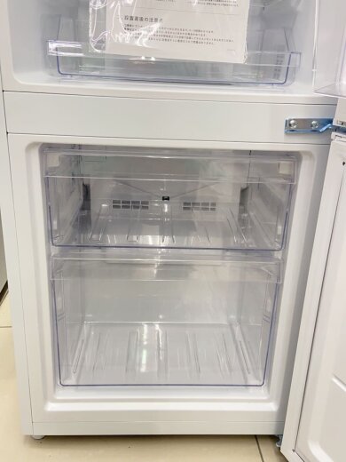 商品画像：冷蔵庫 ファン式2ドア冷蔵庫 NTR-140WH(8971636) 8