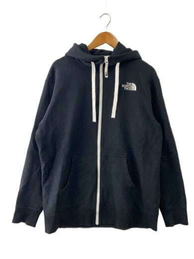 商品画像：リアビューフルジップフーディー/ジップパーカー/XL/コットン/BLK/NT12442// 1
