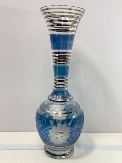 商品画像：ボヘミアングラス/花瓶 4