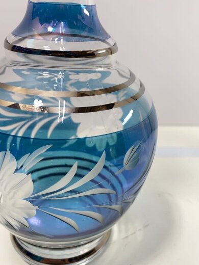 商品画像：ボヘミアングラス/花瓶 6