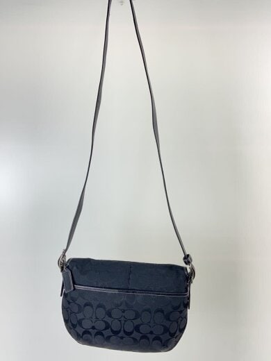 商品画像：ショルダーバッグ/レザー/BLK/総柄/6842 3