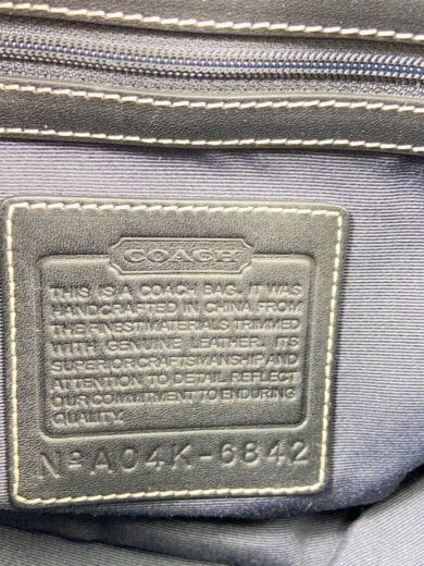 商品画像：ショルダーバッグ/レザー/BLK/総柄/6842 5