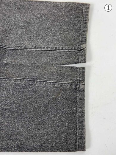 商品画像：90s/USA製/ボタン裏544/先染め/ボトム/5/デニム/BLK/17501-0658 6