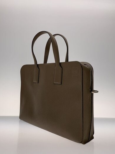 商品画像：ブリーフケース/レザー/BEG/無地 2