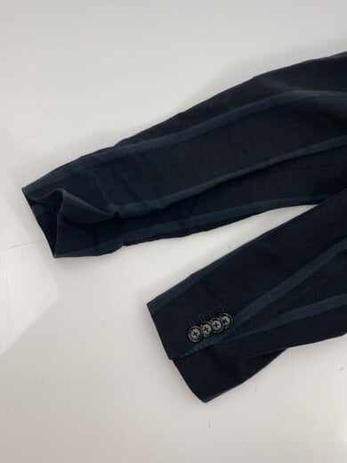 商品画像：テーラードジャケット/44/コットン/BLK/ストライプ 6