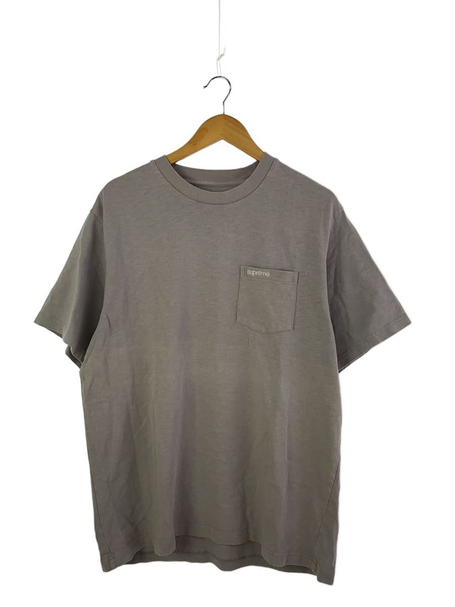 Supreme / Tシャツ/L/コットン/GRY/無地