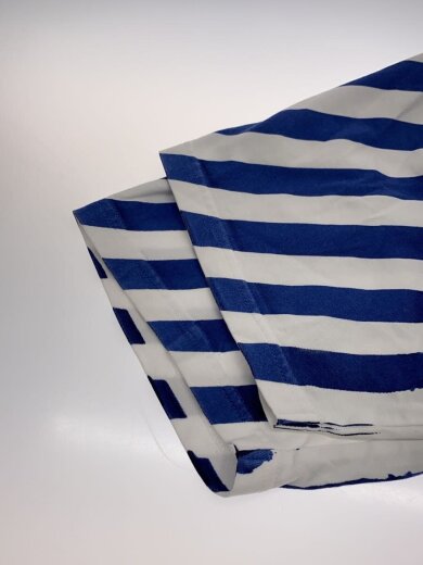 商品画像：Tシャツ/L/コットン/BLU/ストライプ 5