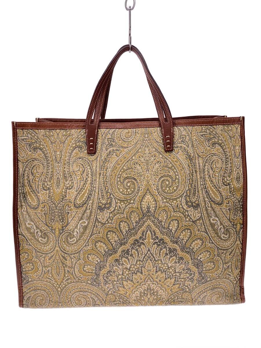 A VACATION / トートバッグ/--/BEG/ペーズリー