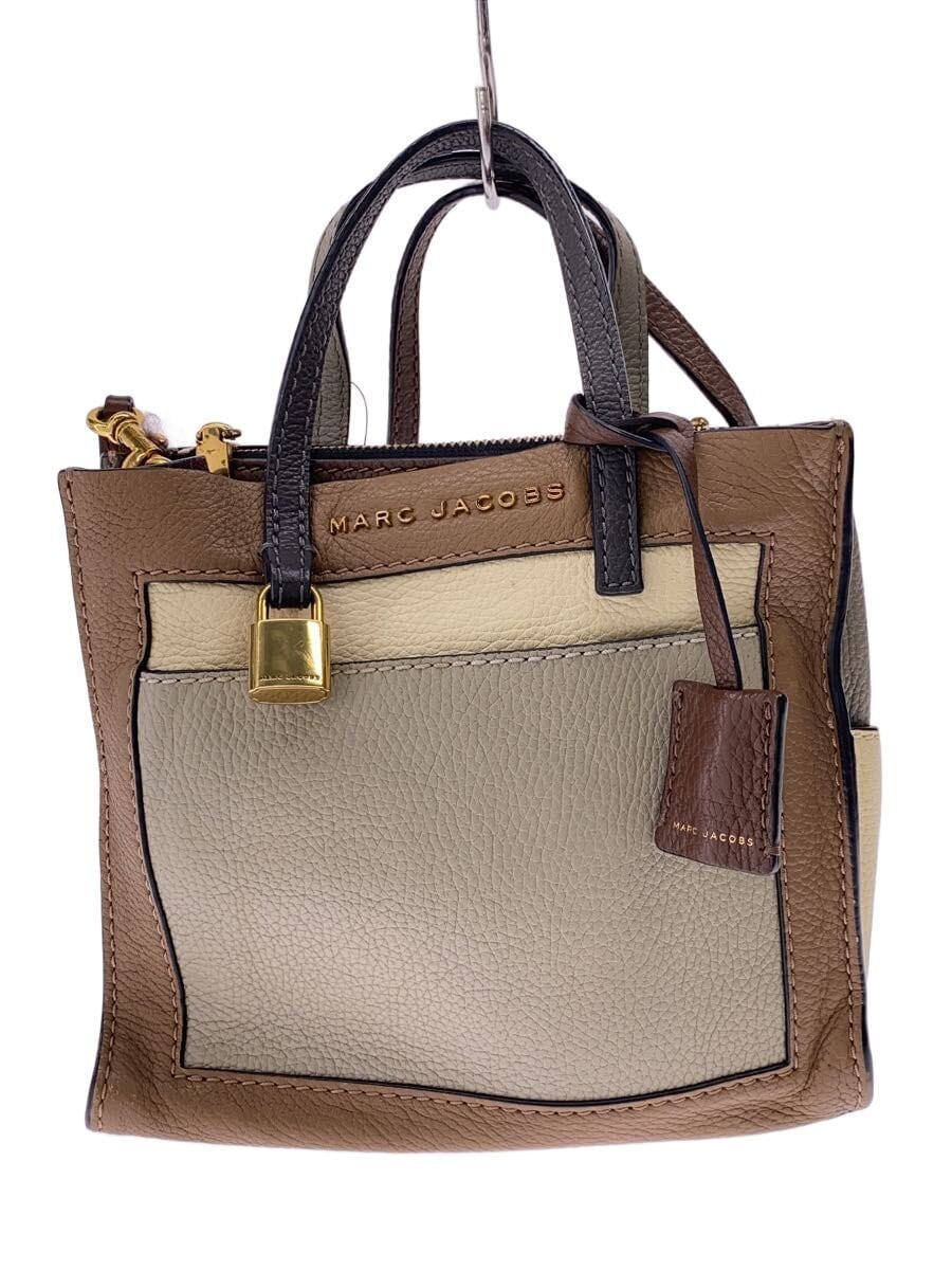 MARC JACOBS / ショルダーバッグ/レザー/BRW/無地