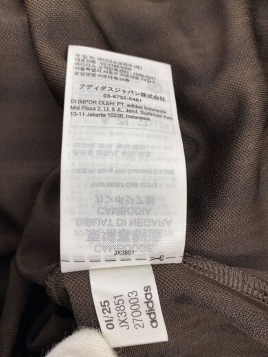 商品画像：ポロシャツ/L/ポリエステル/BRW/ストライプ/JX3851 5