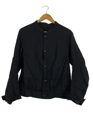 商品画像：ジャケット/38/コットン/BLK/無地/1118-61050 1