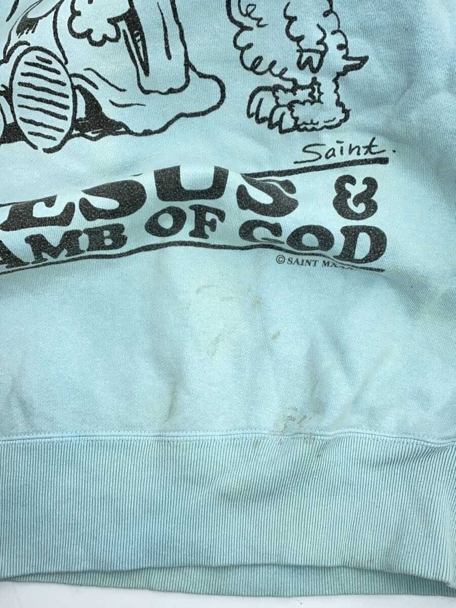 SAINT MICHAEL / スウェット/L/コットン/BLU/SM-A23-0000-024