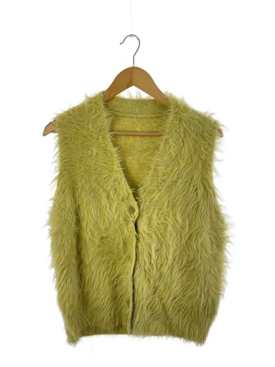 画像：CITYSHOPニットベスト(薄手)/--/アクリル/YLW/無地/23-080-042-2020-3-01