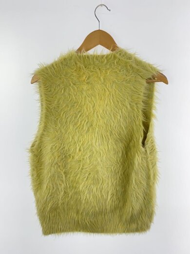 画像：CITYSHOPニットベスト(薄手)/--/アクリル/YLW/無地/23-080-042-2020-3-02