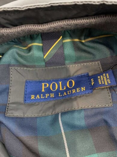 画像：POLO RALPH LAURENジャケット/S/ポリエステル/GRY/無地/02000118473
