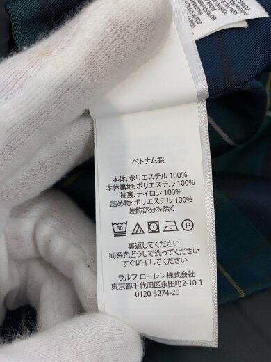 画像：POLO RALPH LAURENジャケット/S/ポリエステル/GRY/無地/02000118475