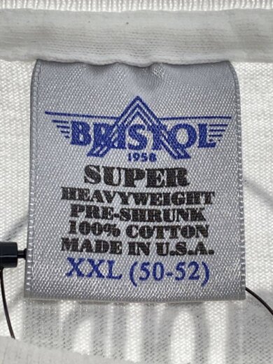 商品画像：BRISTOL/Tシャツ/XXL/コットン/WHT// 3