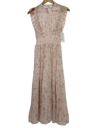 商品画像：ノースリーブワンピース/1/ポリエステル/ピンク/花柄/SWFO251073 1