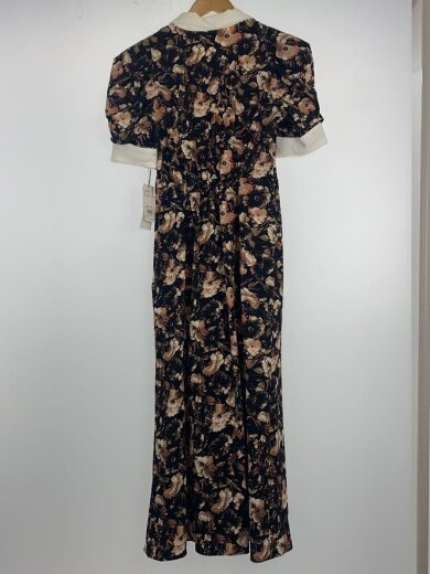 商品画像：半袖ワンピース/1/ポリエステル/BLK/総柄/SWFO252043 2