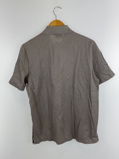 商品画像：ポロシャツ/L/コットン/GRY/無地 2